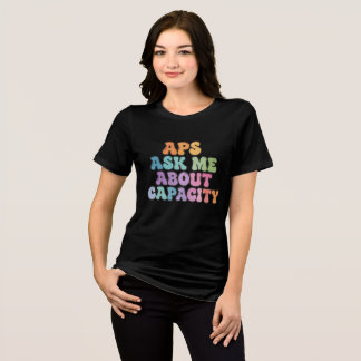 APS Ask Me About Capacity–Adult Protective Service Tri-Blend Shirt
