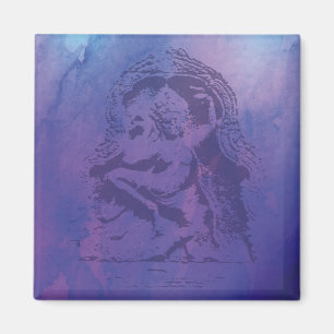 Apsara Purple Magnet