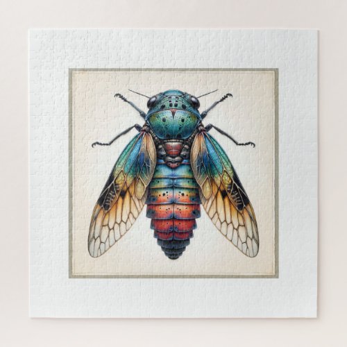 Apterygote Insect 060624IREF119 _ Watercolor Jigsaw Puzzle