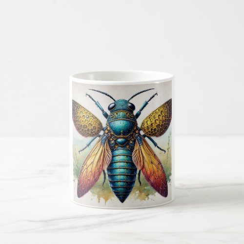 Apterygote Insect 280624IREF107 _ Watercolor Coffee Mug