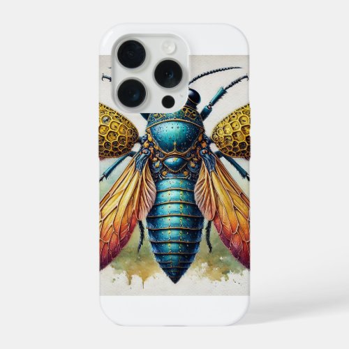 Apterygote Insect 280624IREF107 _ Watercolor iPhone 15 Pro Case