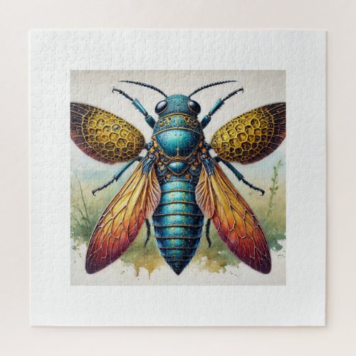 Apterygote Insect 280624IREF107 _ Watercolor Jigsaw Puzzle