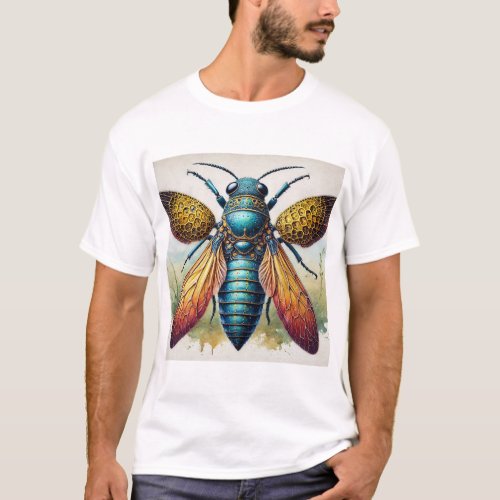 Apterygote Insect 280624IREF107 _ Watercolor T_Shirt