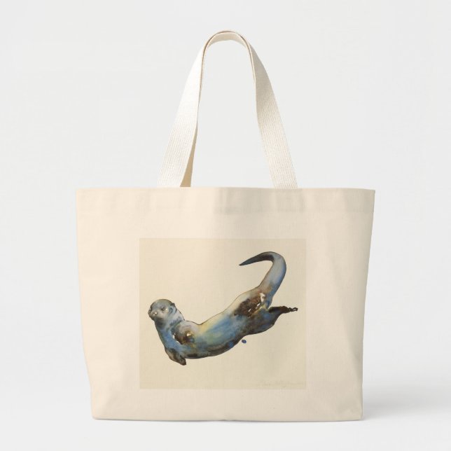 Aqua 2014 large tote bag (Front)