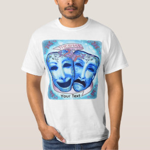 Aqua Actor Masks T-Shirt