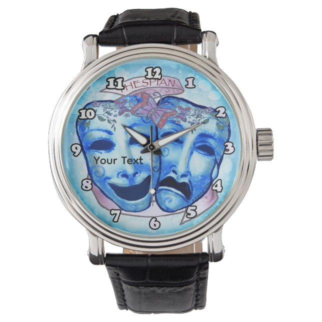 Aqua  Actor Masks Watch (Front)
