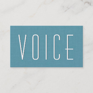 Aqua ACTOR Simple Style V50 Business Card
