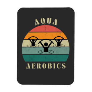 aqua aerobics magnet