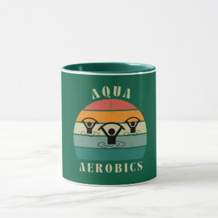 aqua aerobics mug