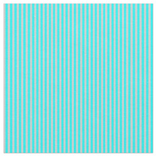 Aqua and Light Gray Colored Stripes/Lines Pattern Fabric