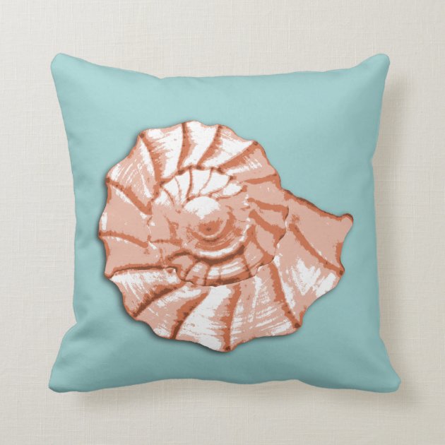 seashell throw pillows
