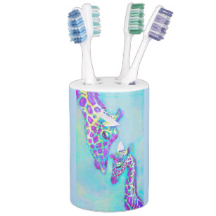 Giraffe Bath Accessory Sets Zazzle