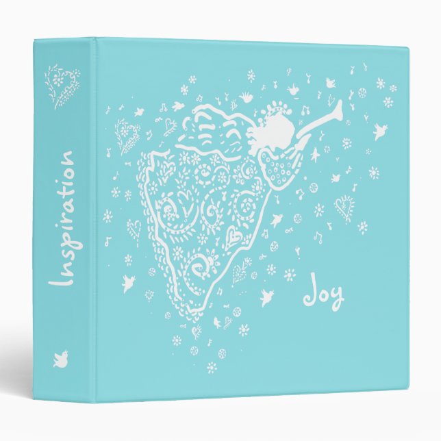 Aqua Angel Binder (Front/Spine)
