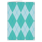 Aqua Argyle (Front)
