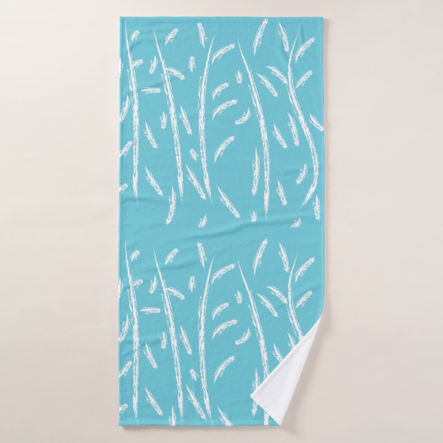 Aqua  bath towel (Bath Towel)