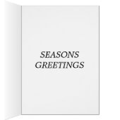 Aqua Baubles Christmas Cards (Inside (Right))