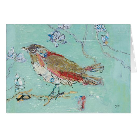 Aqua Bird Cards (Front Horizontal)