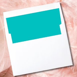 Aqua Blue – A Fresh and Playful Accent Envelope Liner