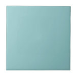 Aqua Blue Accent Ceramic Tile<br><div class="desc">A pretty aqua blue accent tile to mix with floral or abstract tiles. For a bathroom,  kitchen,  fireplace or a single tile for use.</div>