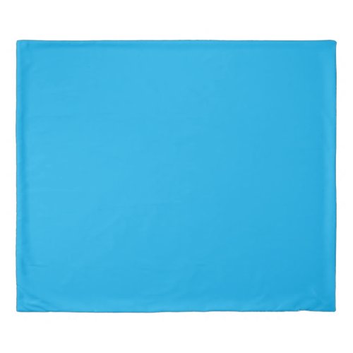 Aqua Blue Duvet Cover
