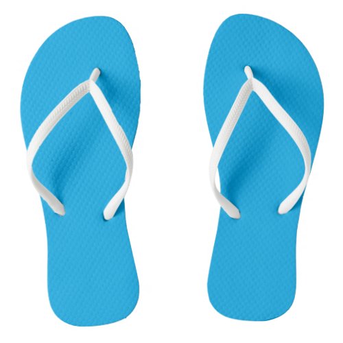 Aqua Blue Flip Flops