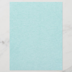 Aqua blue linen printed texture scrapbook paper