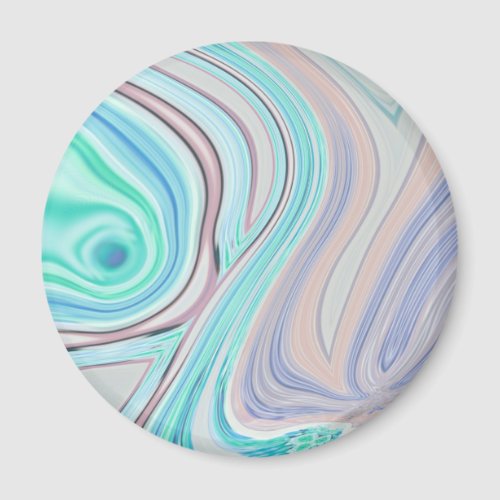 aqua blue mint green lilac purple pastel rainbow magnet