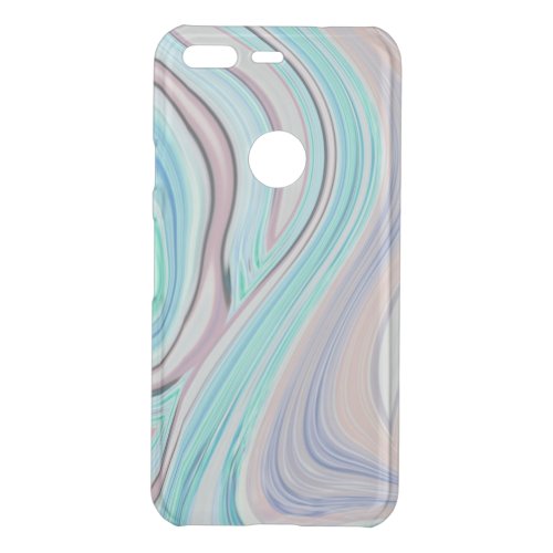 aqua blue mint green lilac purple pastel rainbow uncommon google pixel case