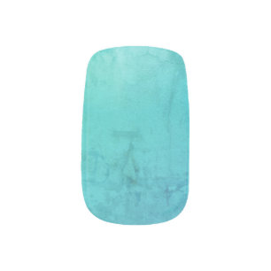 Aqua Blue Nail Art Decals