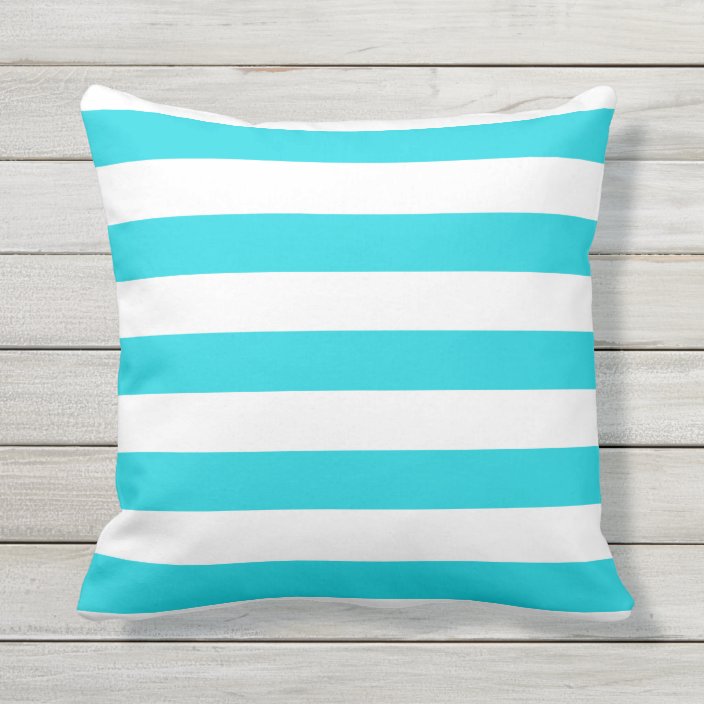 aqua outdoor pillows