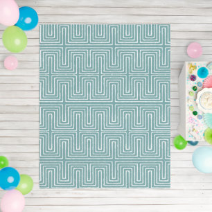 Aqua Blue Outdoor Rug
