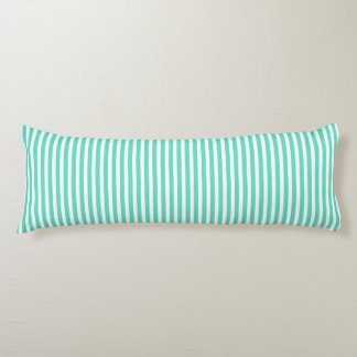 Aqua Blue Pattern Body Pillow