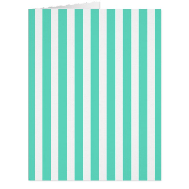 Aqua Blue Pattern Cards (Front)