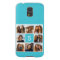 Aqua Blue Photo Collage Custom Monogram