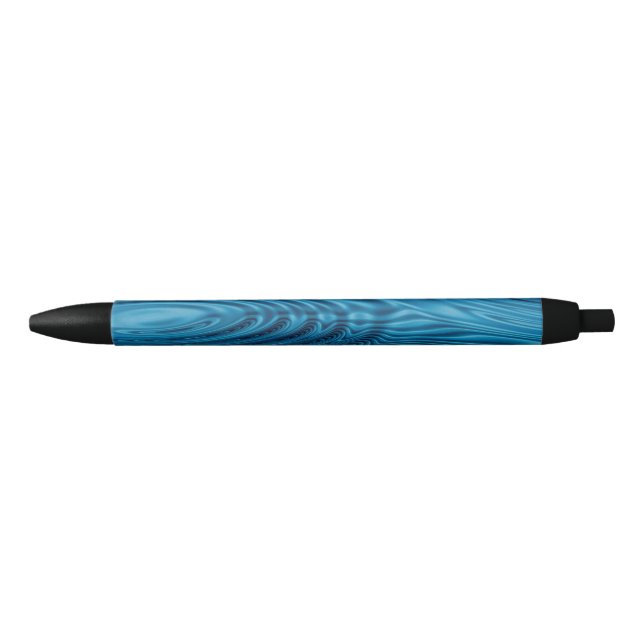 Aqua Blue Ripples  Pen (Front)