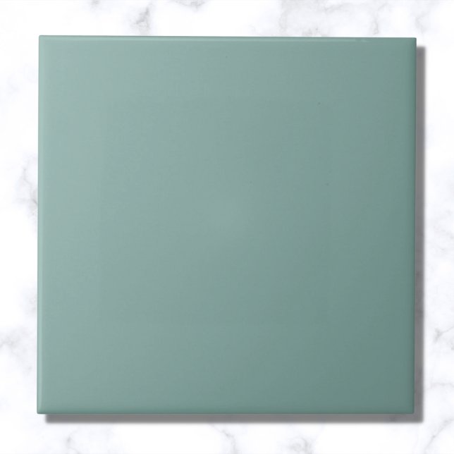Aqua Blue Solid Color Ceramic Tile (Creator Uploaded)