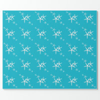 Solid Turquoise Wrapping Paper / Gift Wrap, Zazzle