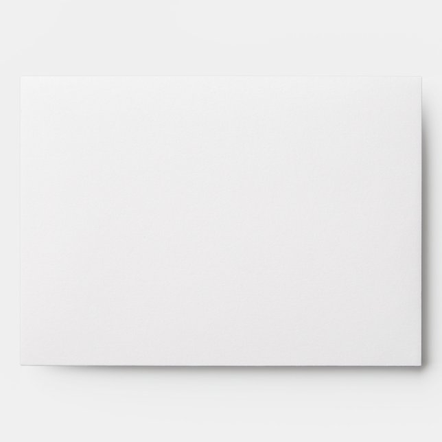Aqua Brown White Green Envelope for 5"x7" Sizes (Front)