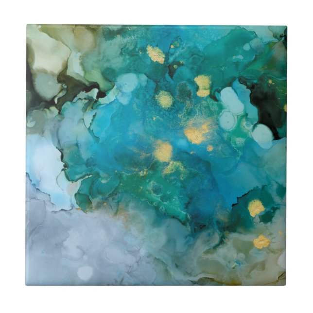 Aqua Brume I Ceramic Tile (Front)