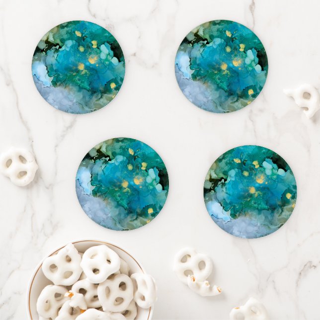 Aqua Brume I Coaster Set (In Situ)
