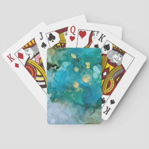 Aqua Brume I Poker Cards