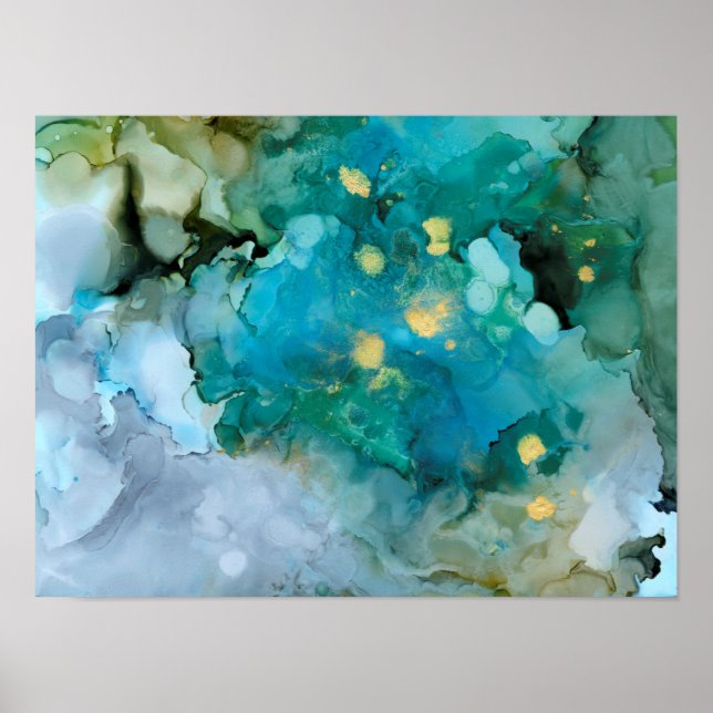 Aqua Brume I Poster (Front)