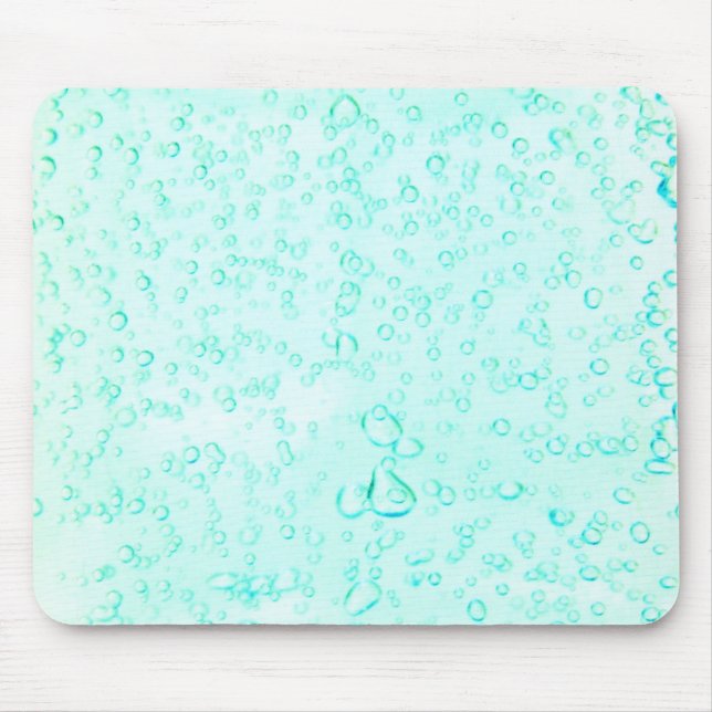 Aqua Bubble Mousepad -Customizable! (Front)
