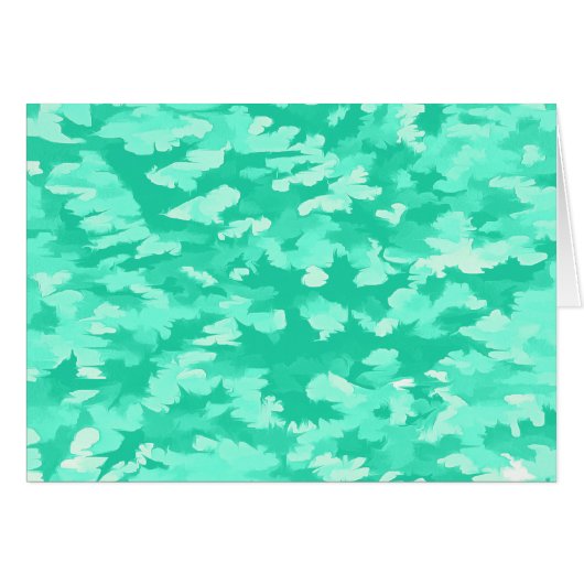 Aqua Camouflage Pattern (Front Horizontal)