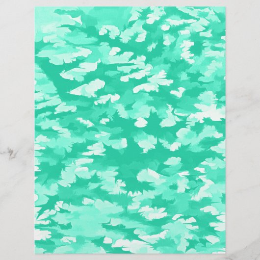 Aqua Camouflage Pattern (Front)