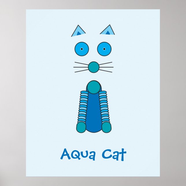 Aqua CAT Poster (Front)