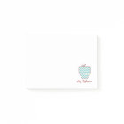 Aqua Chevron Apple Teacher Notes