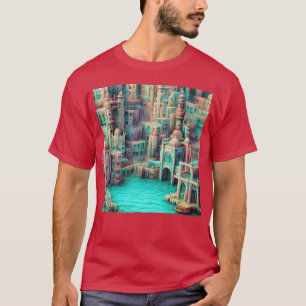 Aqua city friends T-Shirt