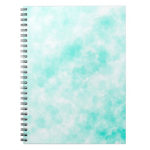 Aqua Clouds  Notebook