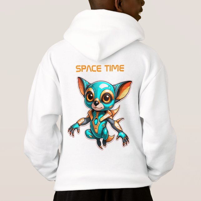 Aqua Cute Hoodie (Back)